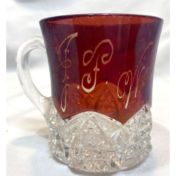J. F. Watkins House 1905 Ruby Mug - Picture 1 of 5
